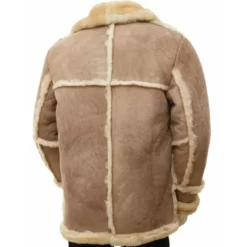 Mens Sheepskin Brown Fur Coat