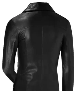 Womens Slim Fit Moto Black Leather Jacket