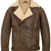 Mens B3 Sheepskin Leather Shearling Jacket