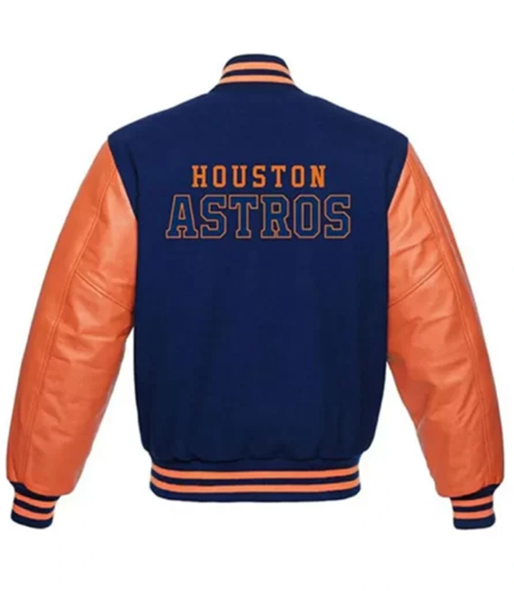 Men Houston Astros Letterman Jacket