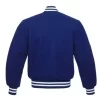 Men Royal Blue Varsity Jacket