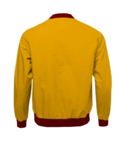 Red and Yellow Bomber Jacket Mens