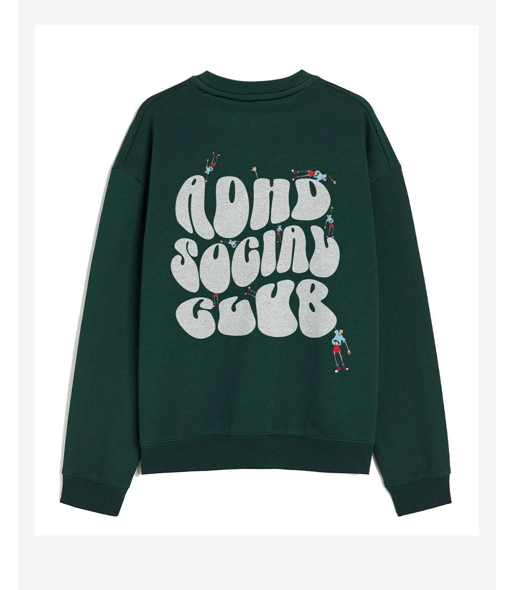Red and Blue Print Adhd Sweatshirt
