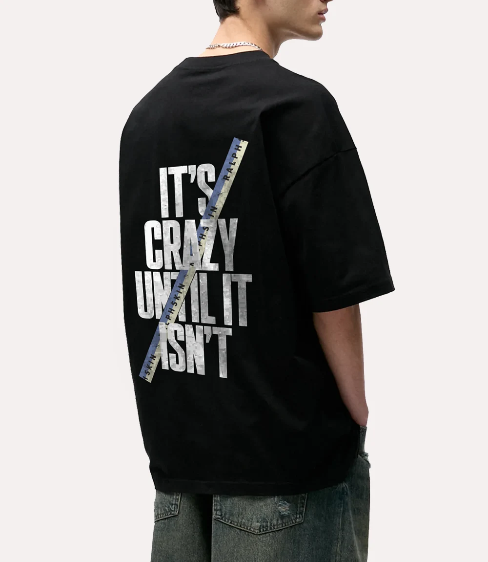 It's Crazy Until It Isn't - Blue and Beige Color